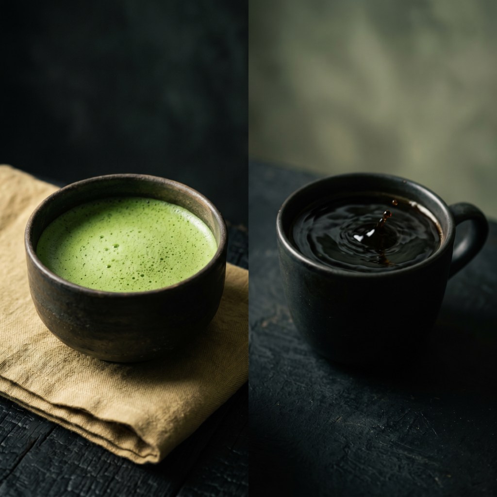 Matcha vs. Coffee